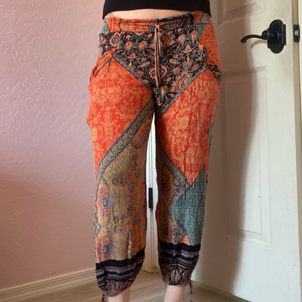 Patchwork Free People Tight End Pants